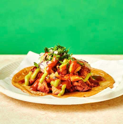 Pollo Al Pastor Taco