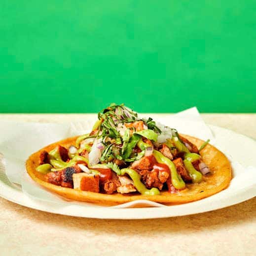 Pollo Asado Taco