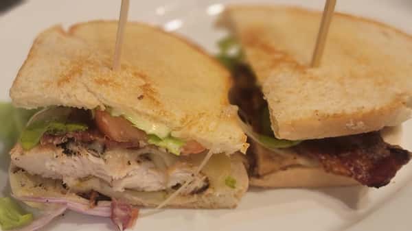 Grilled Chicken Club Sandwich