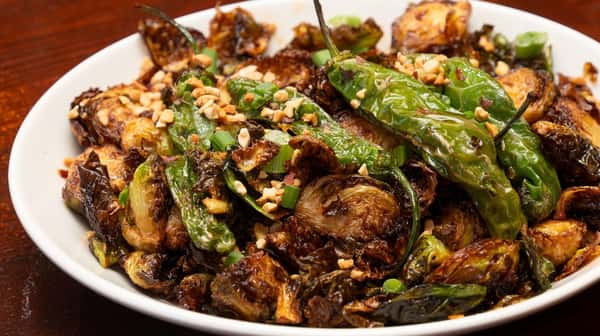 Sweet Chili Lime Brussels Sprouts