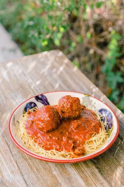 spageti meatballs