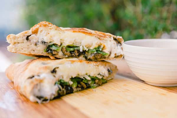 vegie calzone 
