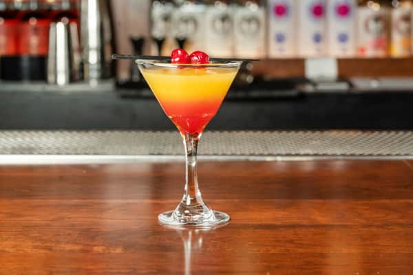 Pineapple Upside Down Martini