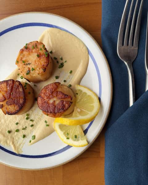 Small Scallop Plate