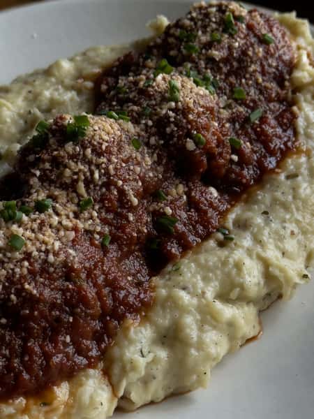 Sicilian Meatballs and Potatoes