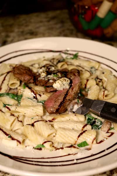 Steak Gorgonzola Pasta