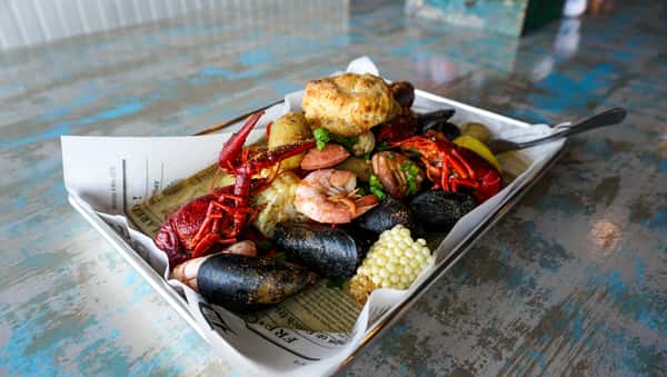 lobster and other seafood