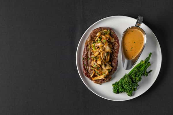 Ribeye from a River View Bistro