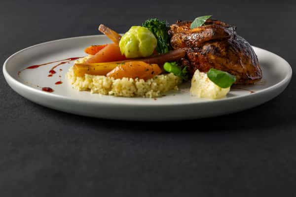 Cornish Hen from a River View Bistro