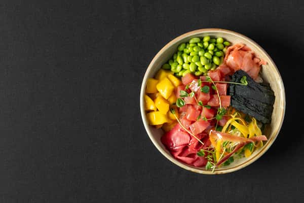 Tuna Poke from a River View Bistro