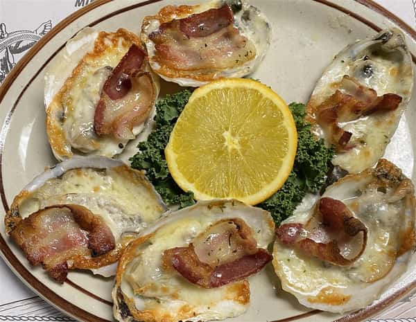 Bacon Cheddar Oysters
