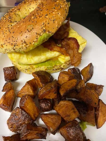 Avocado, Bacon & Egg Sandwich