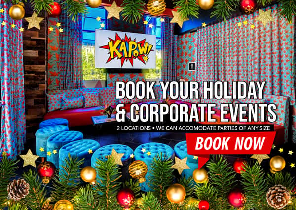 holiday bookings at kapow