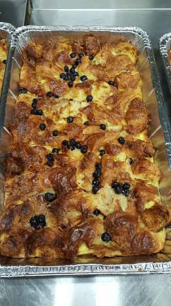 Blueberry Bread Pudding