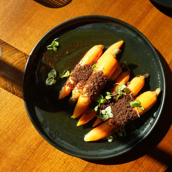 Carrots In Dirt