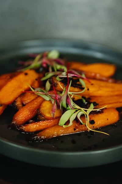 Carrots in Dirt