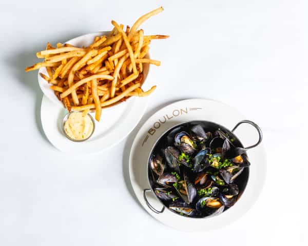 MOULES FRITES