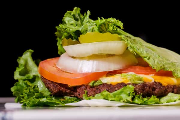 bunless burger