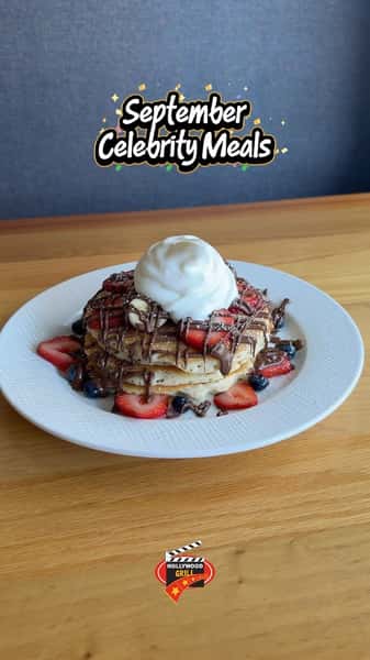 Come try our new celebrity menu! September birthdays featured include Zendaya, Sandra Bullock, & Chicago native Bill Murray! Available all day all month long.