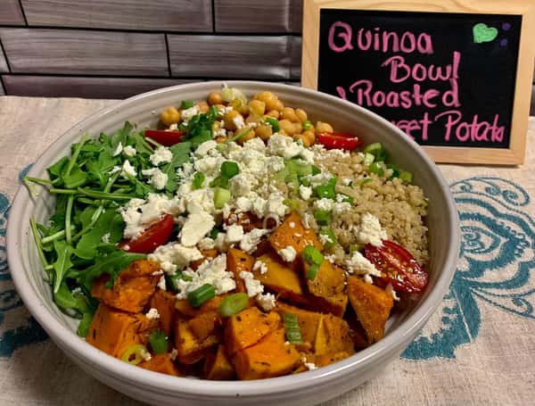 Quinoa Bowl & Roasted Sweet Potato 