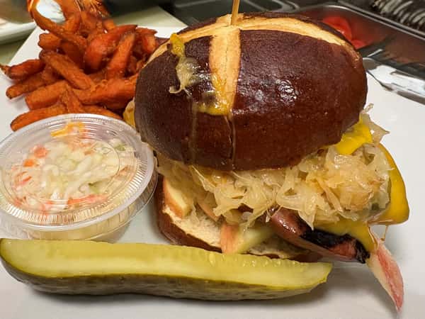 Octoberfest Kielbasa Sandwich