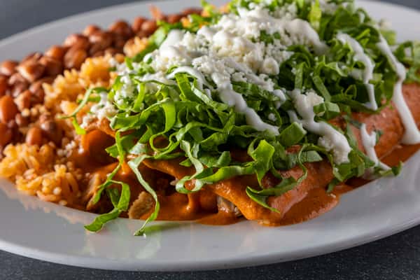 Mexi Veggie Enchiladas