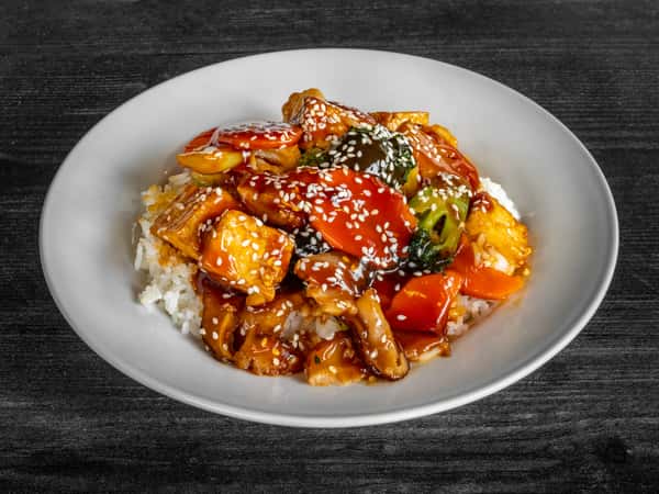 veggie teriyaki bowl