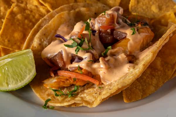 Grilled Fish Al Pastor Tacos