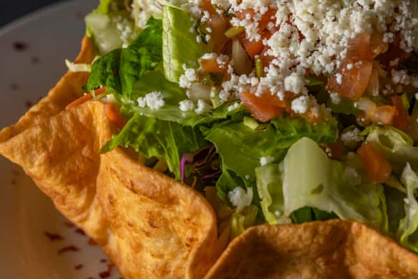 Mexican Tostada Salad Bar (Per Person, 10 Person Minimum)