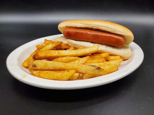 Kids Hot Dog with Fries