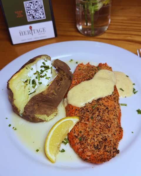 Salmon Dijon