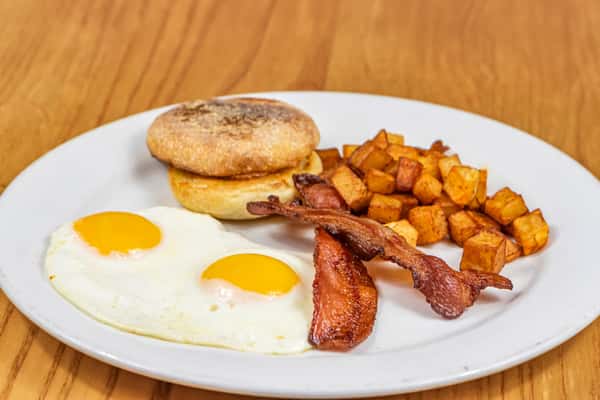Traditional Two Egg Breakfast