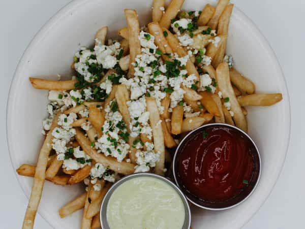Bleu Cheese Garlic "Guy's Fries"