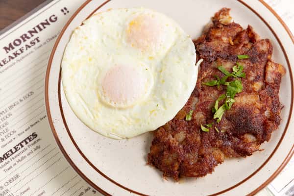 Homemade Hash & Eggs