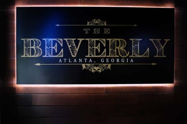 The Beverly atlanta georgia sign