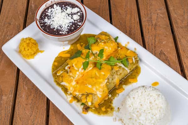 Spinach and Mushroom Enchiladas