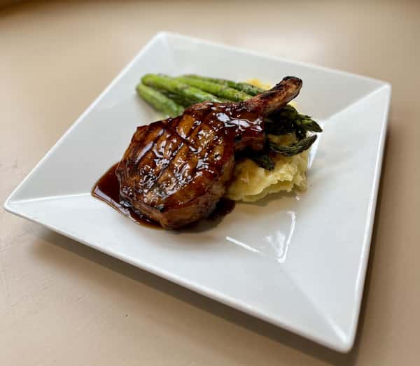 Bourbon Pork Chop