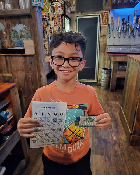 Winner Winner, I know who's buying Dinner! Check out these winners from last weeks Music Bingo. Including our youngest ever winner at the age of 7 taking home the $50 gift card! We had so much fun and a huge thank you to everyone who came out to play! Next 🎶Music Bingo is July 19th so mark your calendar now.