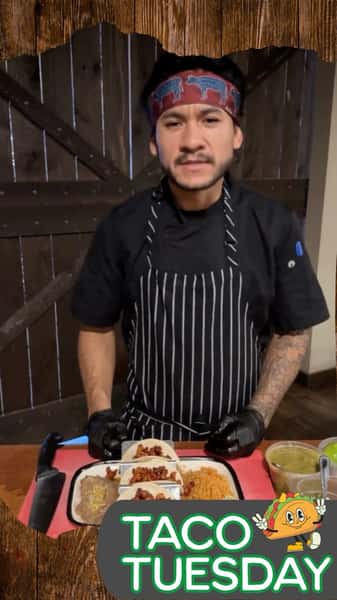 Todays Taco Tuesday is Tacos Al Pastor! Come on in and grab a plate for only $9.29 plus half off Draft Beer from 11 to 7pm 🍻🌮 #tacotuesday #craftbeer #familybusiness #burger