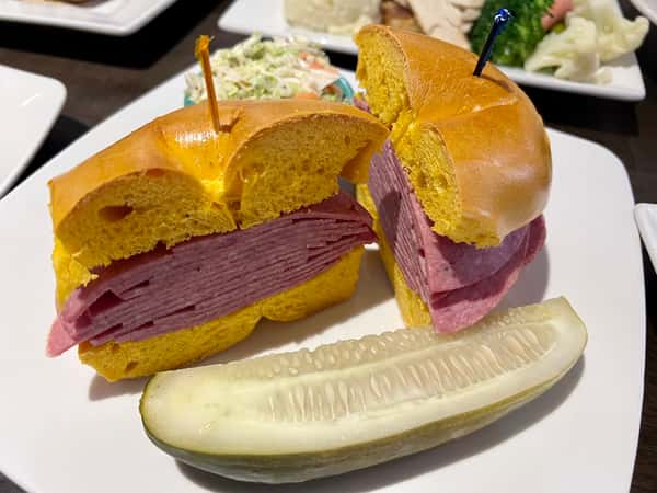 Soft Salami Sandwich