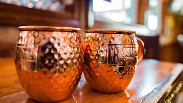 Kettle one copper mugs