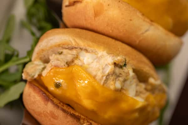 Tuna Melt Slider Trio