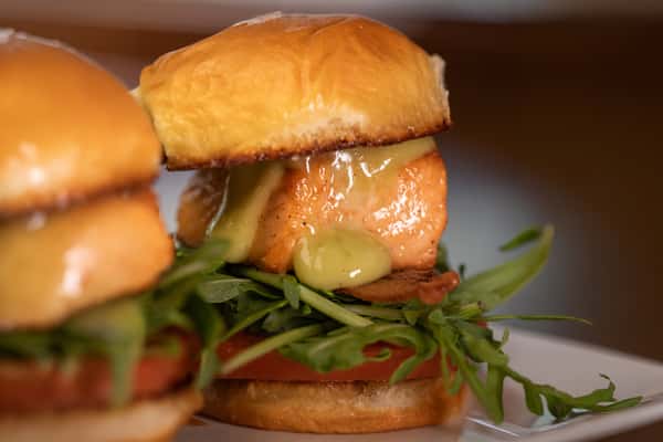 Salmon BLT Sliders