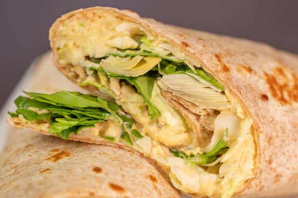 Green Hummus Wrap