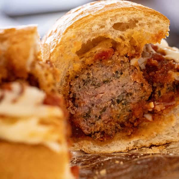 Meatball Marinara Sandwich