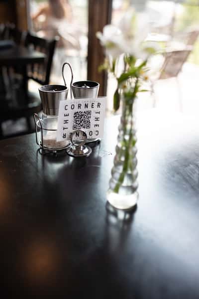 flowers on table