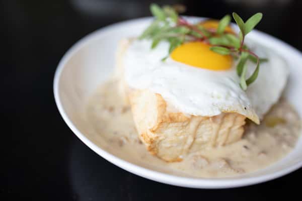 eggs over easy