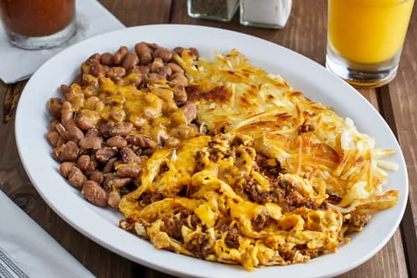 †Chorizo Scramble