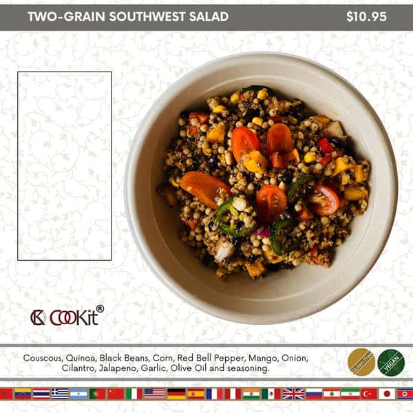 Two-Grain Southwest Salad