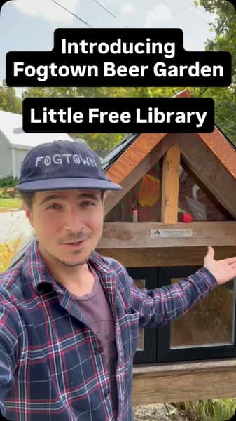 We have a Beer Garden Library!
Special help to the various builders and volunteers: @scientistelli @ihardy @corey.smelley @cushion_works_and_friends @fogtown_jon
Thanks to the @ellsworthpubliclibrary_maine for helping to stock books!